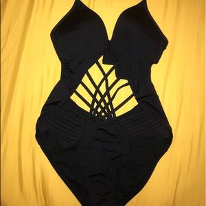 One piece bathing suit